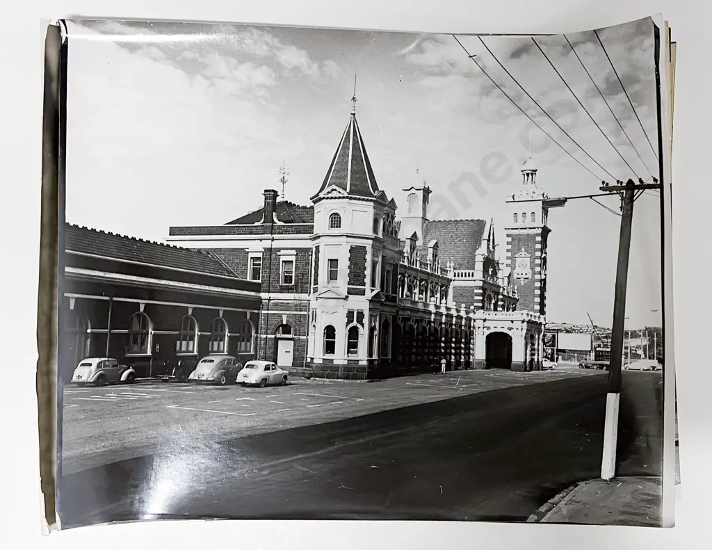 Eleven B/W Photographic Prints incl. Dunedin Subjects Image 1++