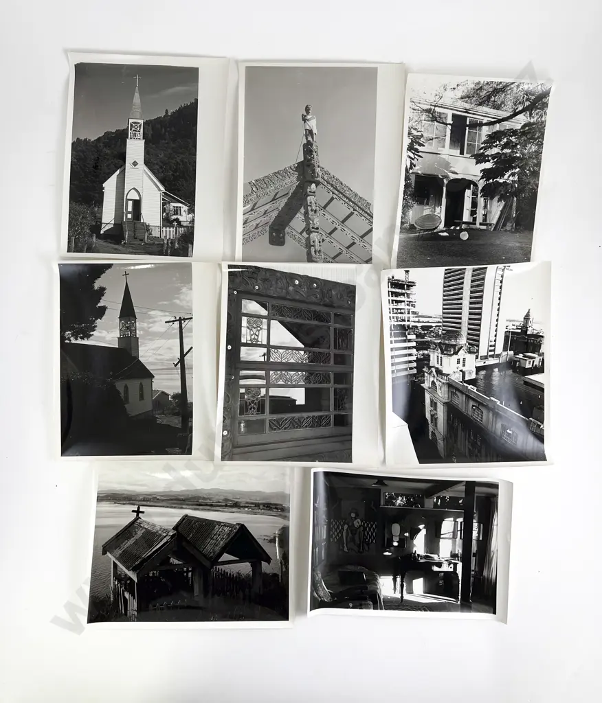 13 B/W Photographic Prints incl, Māori Subjects & assorted Image 1++