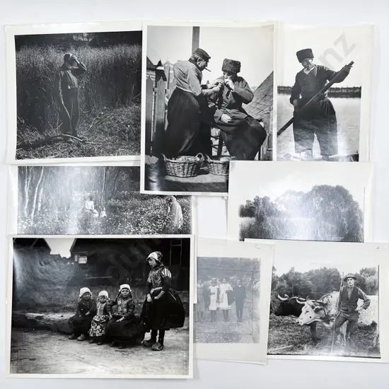 20 B/W Photographic Prints of Various Subjects & vintage assorted