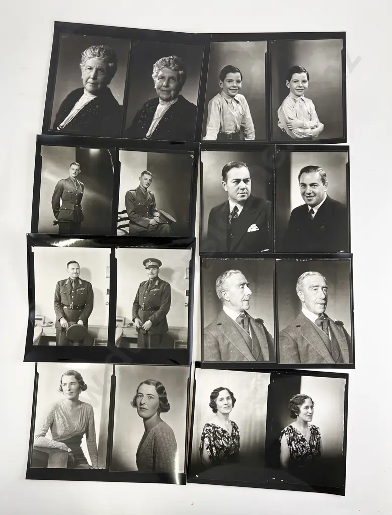 30 Various Photographic Prints incl. Colonial Portraits and assorted Studio Portraits Image 1++