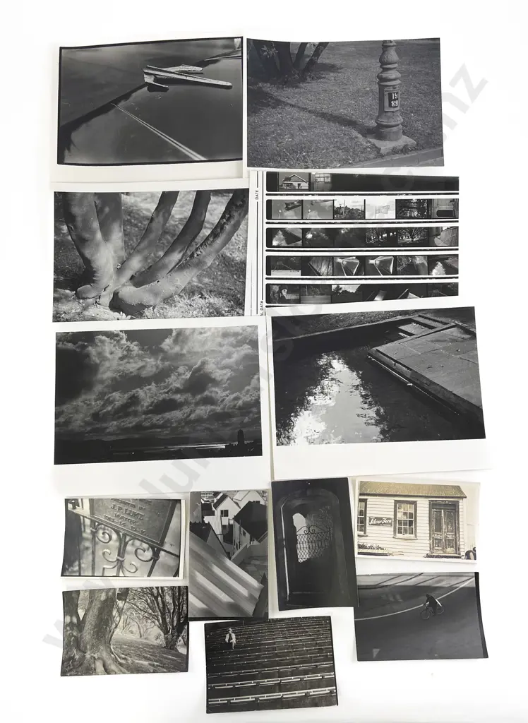 20 B/W Photographic Prints incl. NZ Subjects with other assorted Image 1++