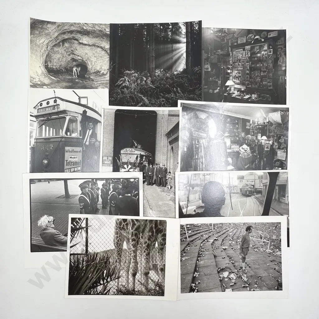 20 B/W Photographic Prints incl. NZ Subjects with other assorted Image 1++