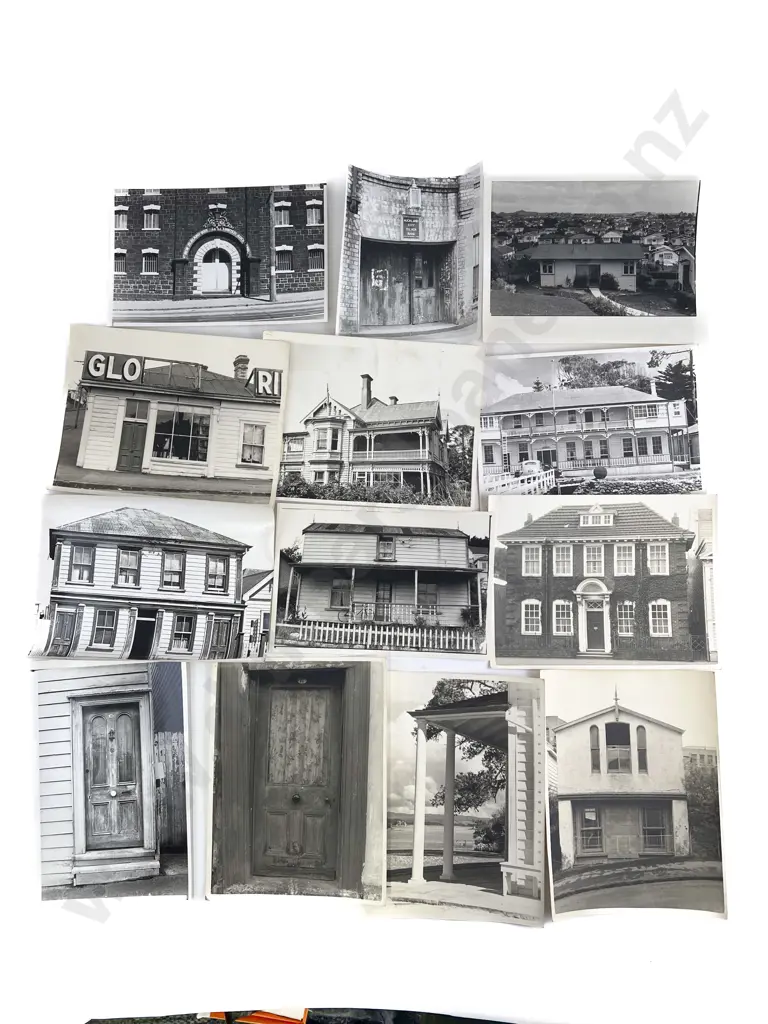 20 B/W Photographic Prints incl. NZ Subjects with other assorted Image 1++