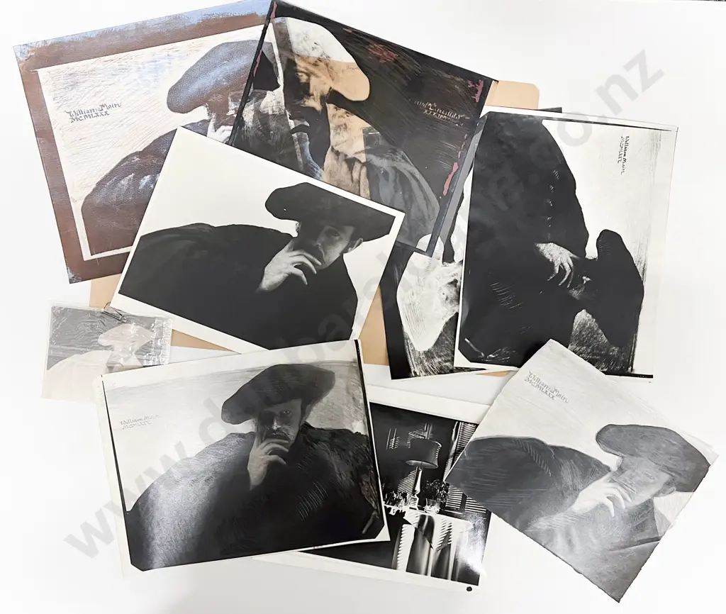Series of Numbered 1-14 Studio and Landscape Studies with Various Photographic Prints Image 1++