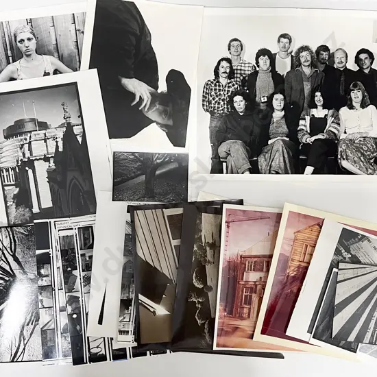 Series of Numbered 1-14 Studio and Landscape Studies with Various Photographic Prints