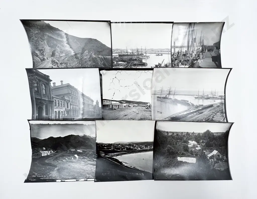 32 Burton Bros. Māori Subject B/W Photographic Reproduced Prints Image 1++