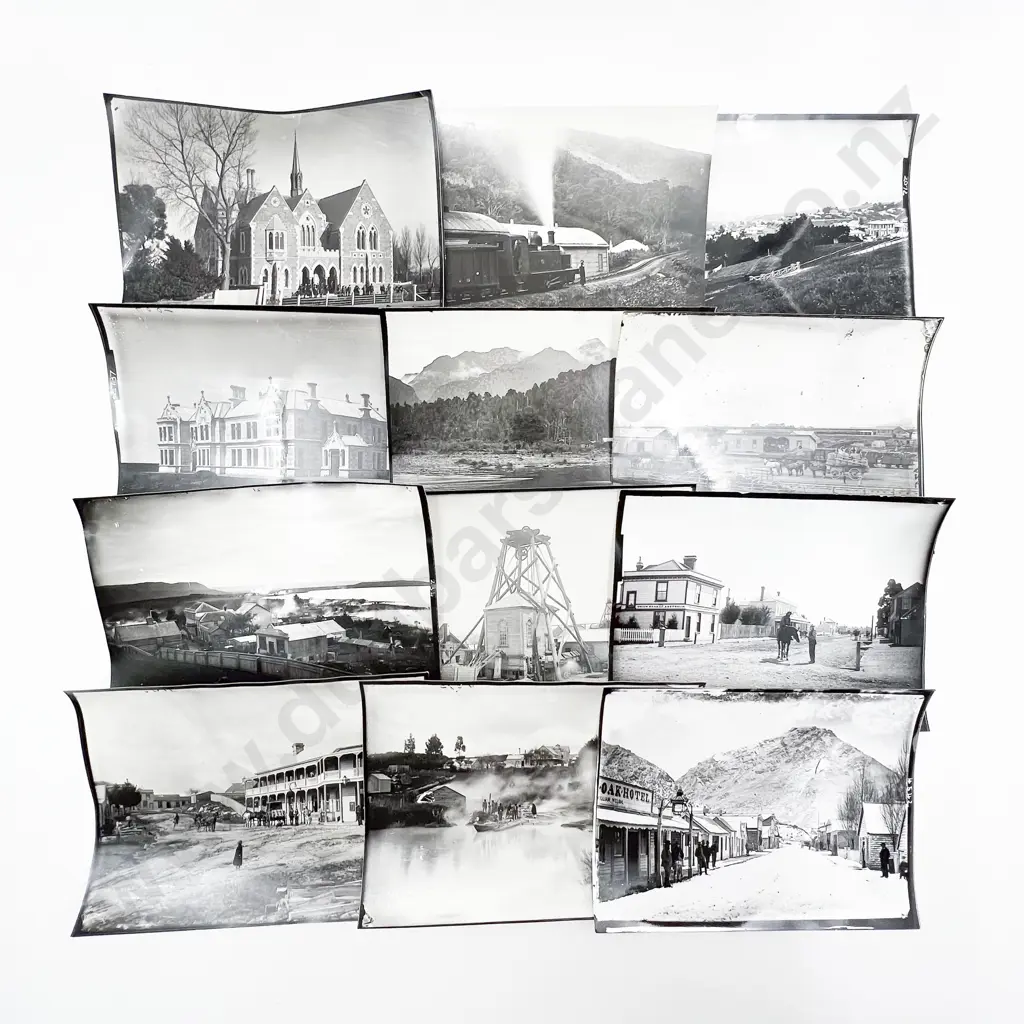 36 Burton Bros. Māori Subject B/W Photographic Produced Prints Image 1++
