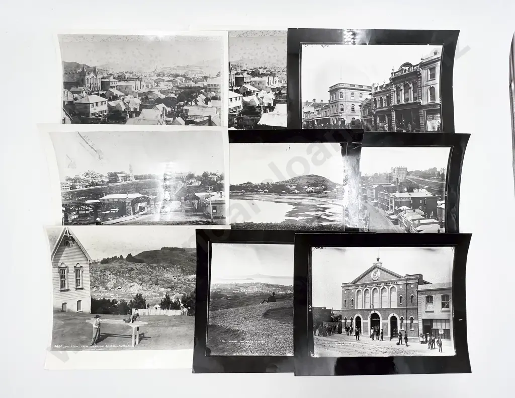 30 B/W Photographic Prints incl. Burton Bros. Reproduced Prints Image 1++