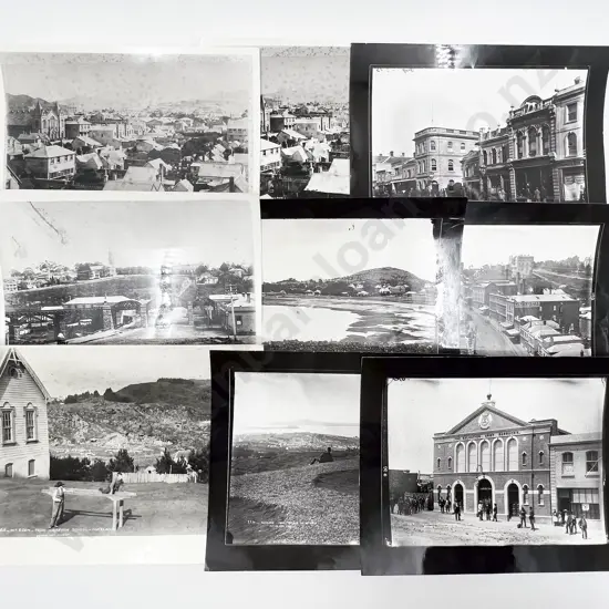 30 B/W Photographic Prints incl. Burton Bros. Reproduced Prints