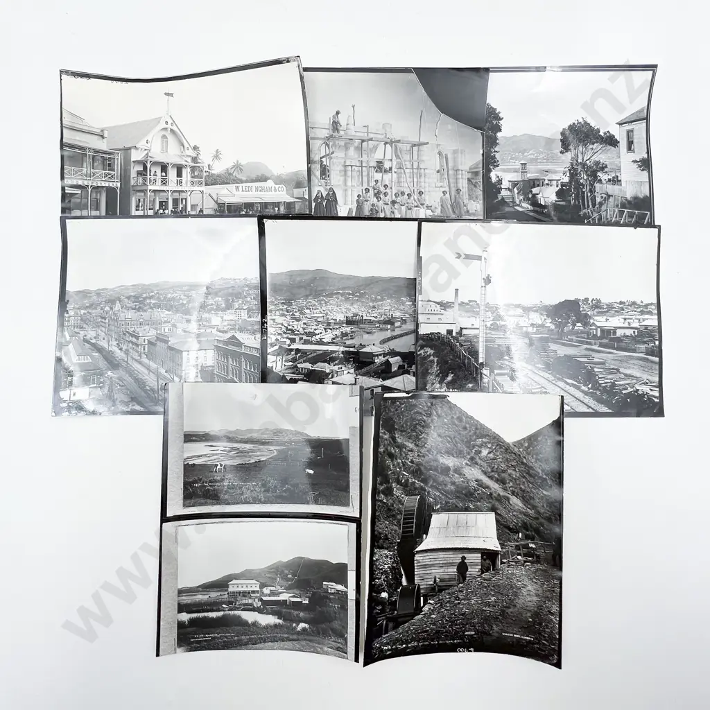 40 Burton Bros. B/W Photographic Reproduced Prints from the Dominion Museum Collection Image 1++