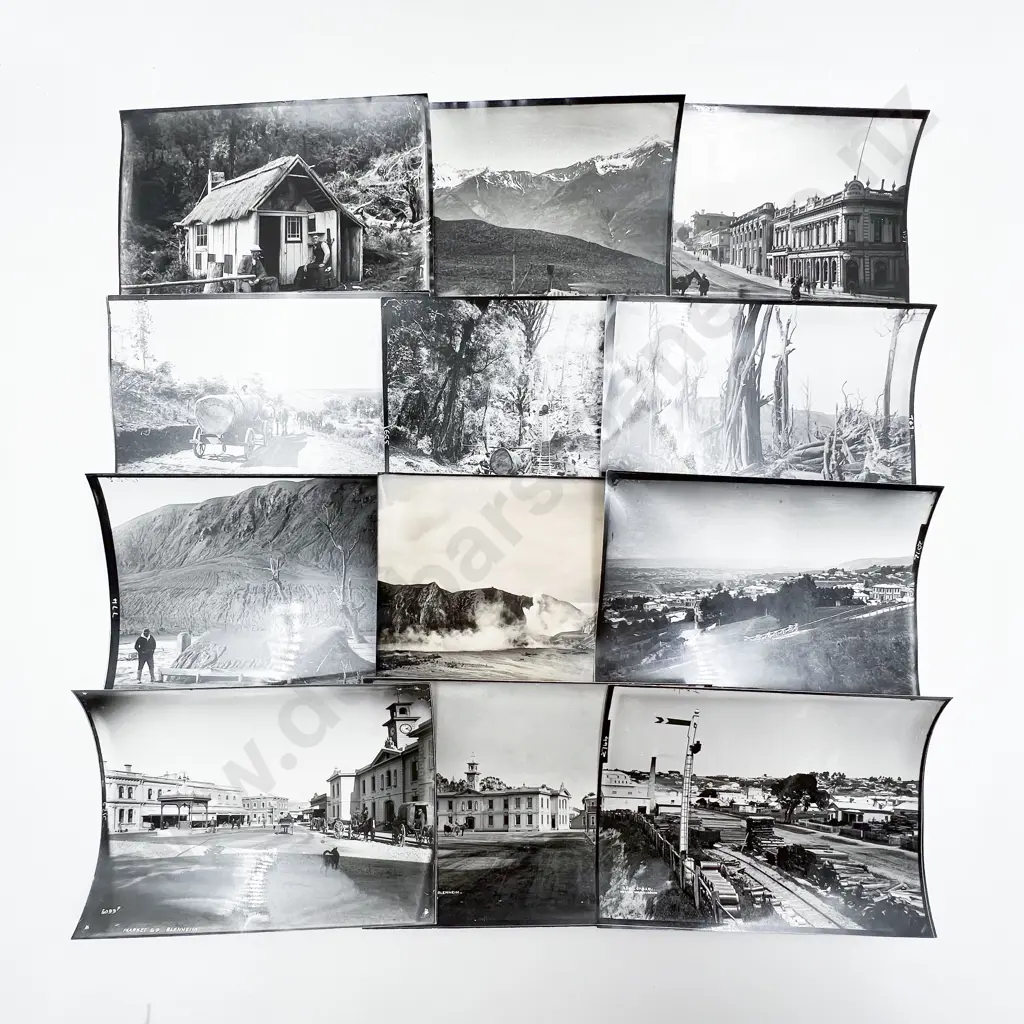 40 Burton Bros. B/W Photographic Reproduced Prints from the Dominion Museum Collection Image 1++