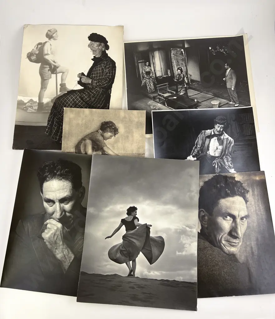 From the Casbolt Collection Photographic Figure Studies with Various Posters & Other Image 1++