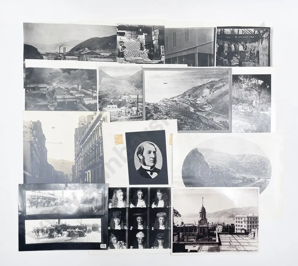 30 Various B/W Photographic Prints of Early & C1970 Wellington Image 1++
