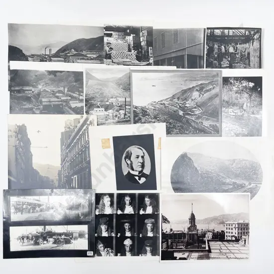 30 Various B/W Photographic Prints of Early & C1970 Wellington