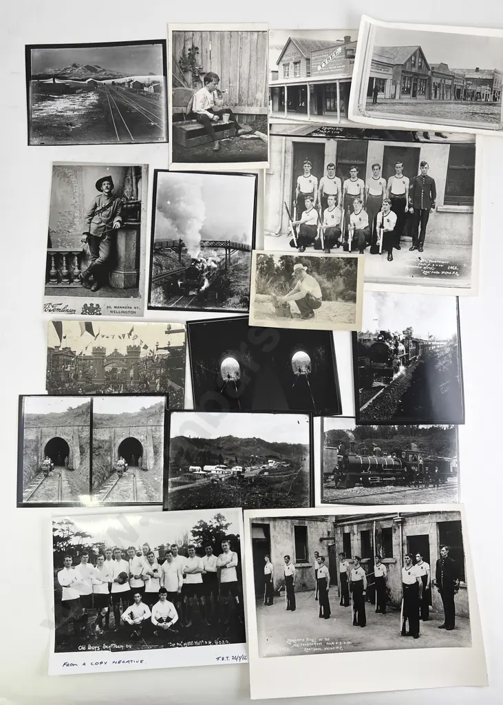 30 Zak Photos and Various  B/W Photographic Prints with Railway Subjects Image 1++