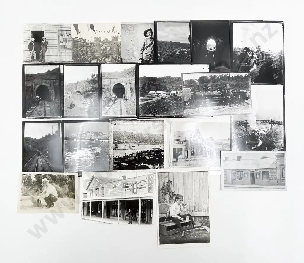 30 Zak Photos and Various  B/W Photographic Prints with Railway Subjects Image 1++