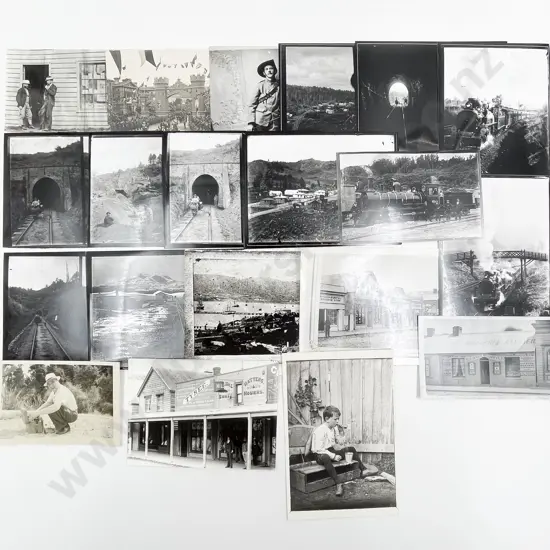 30 Zak Photos and Various  B/W Photographic Prints with Railway Subjects