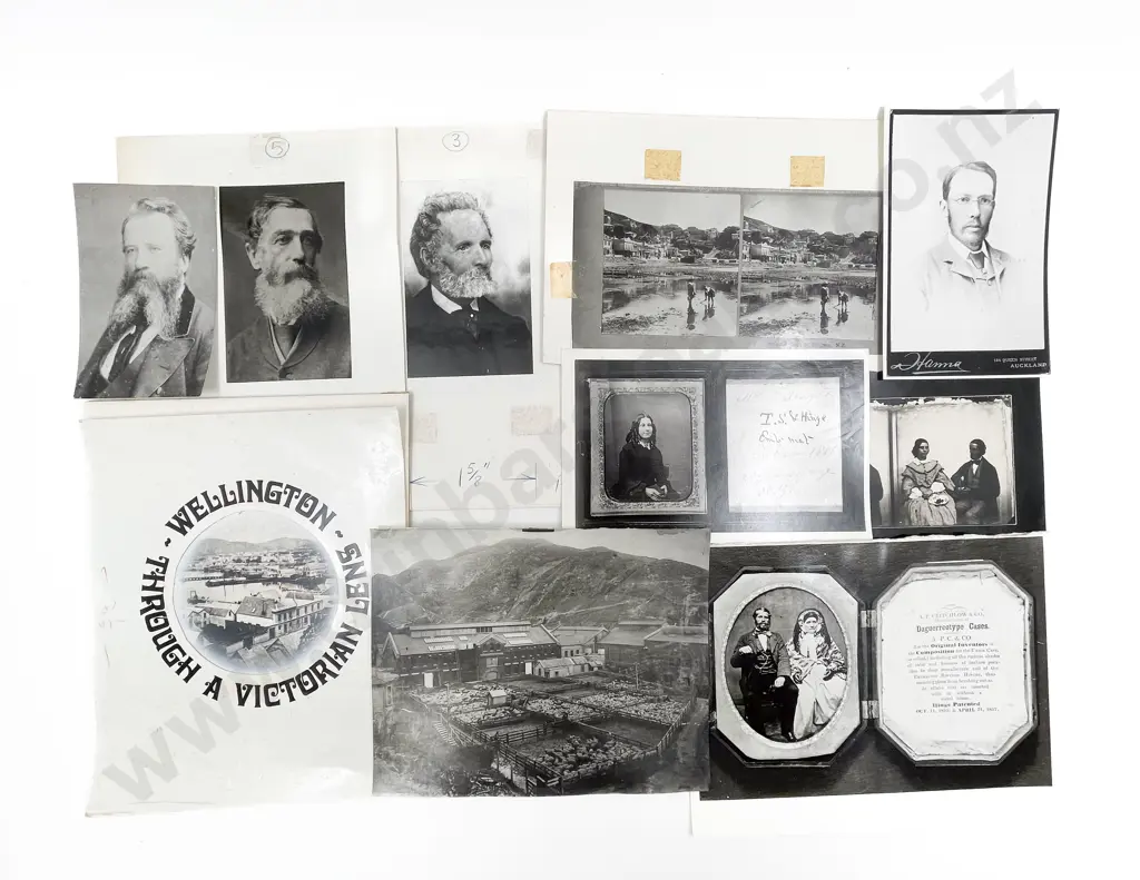 Collection B/W Colonial Architectural Maori and Various Reproduced Prints From Plates Image 1++