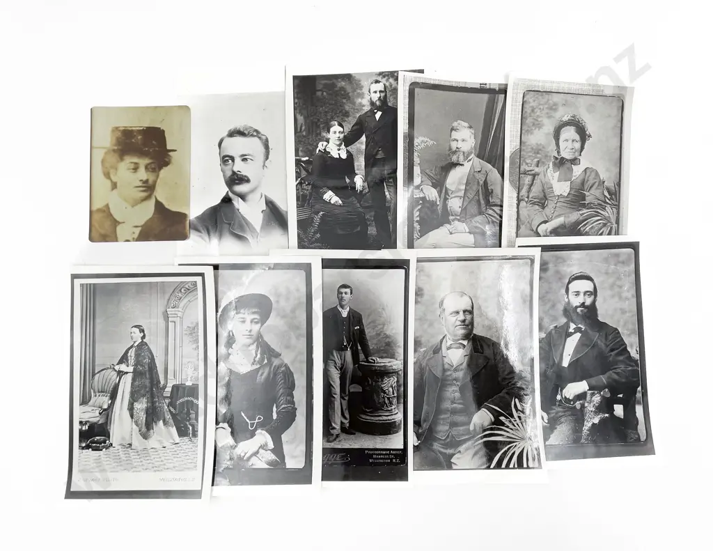 38 J. Bragge B/W Photographic Reproduced Prints of Colonial Portraits and Various Image 1++