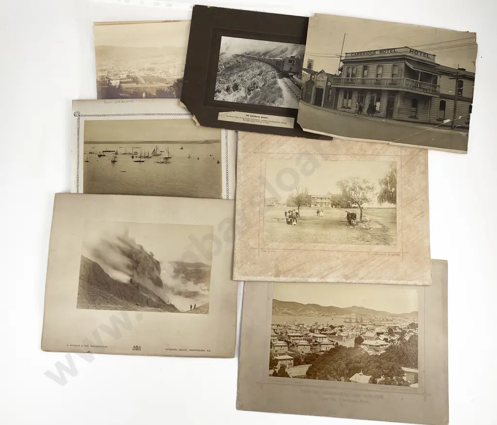 Collection 8 Various Photographers Period Photographs of Colonial Views and Landscapes Image 1++