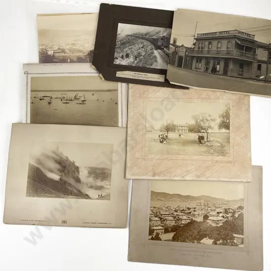 Collection 8 Various Photographers Period Photographs of Colonial Views and Landscapes