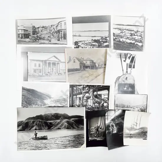 Collection B/W Photographic Colonial Reproduced Prints of Various Subjects