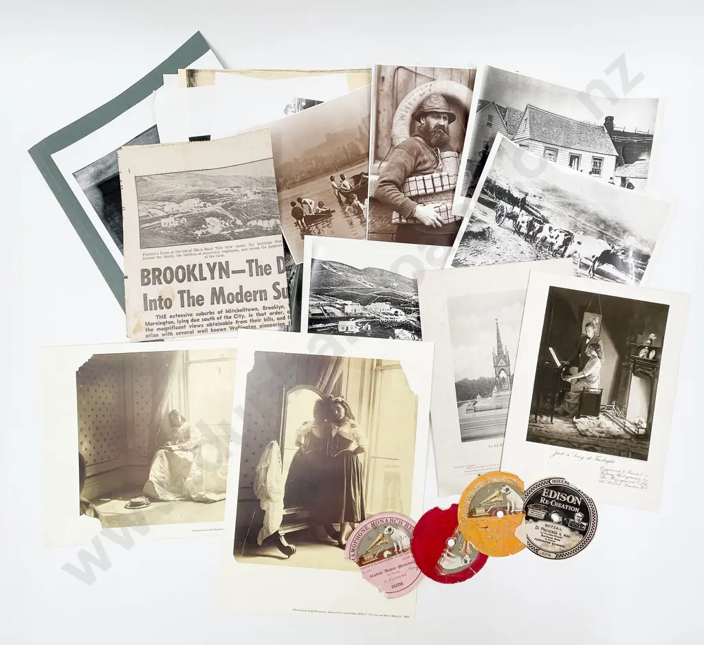 Nine Colour Photographic Prints by Brian Enting and Assorted other works Image 1++