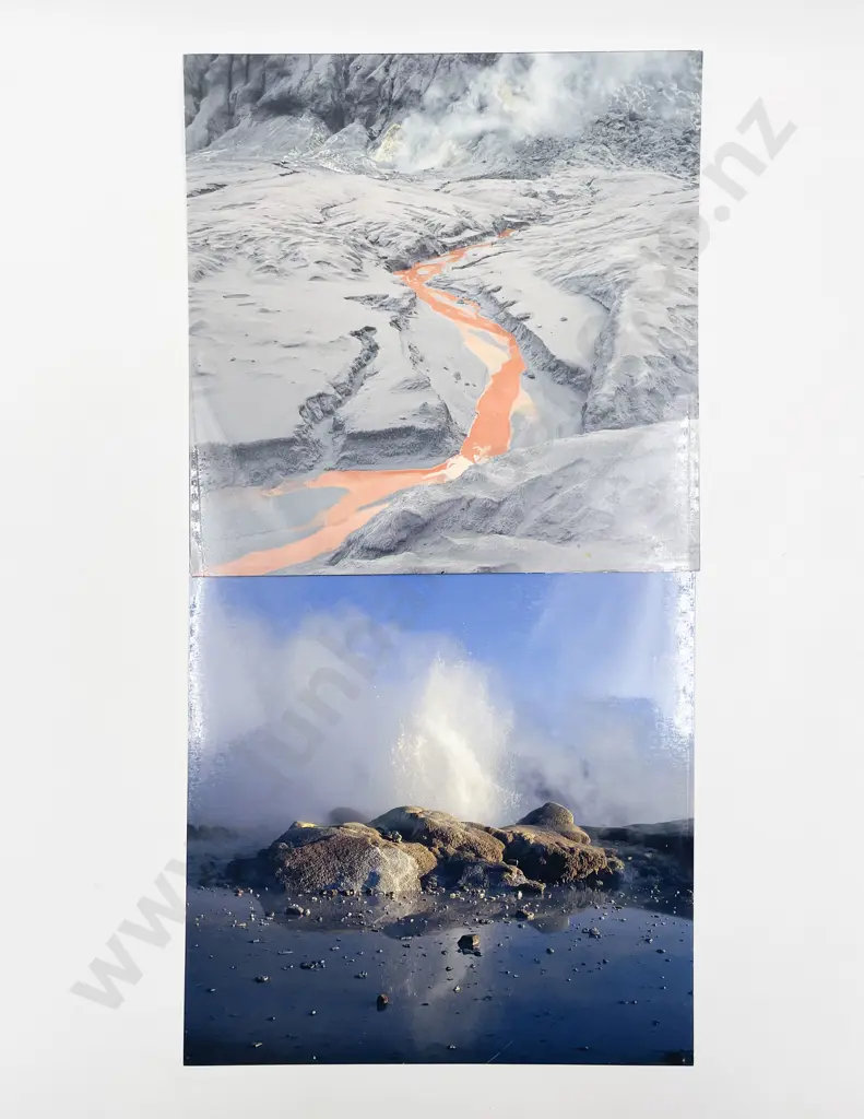 Nine Colour Photographic Prints by Brian Enting and Assorted other works Image 1++
