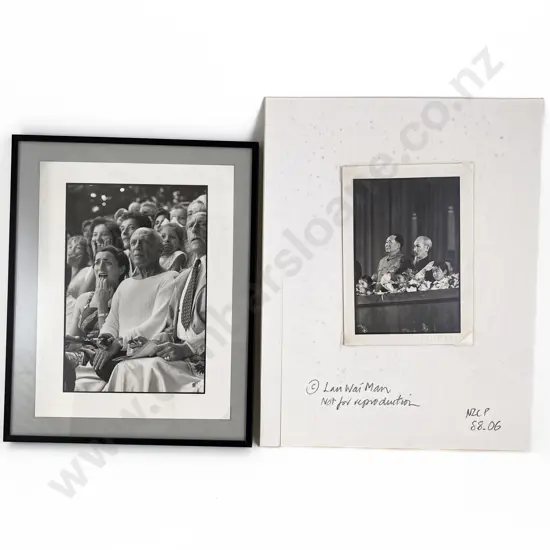 Collection of Brian Brake Material incl. correspondence prints and two mounted photos