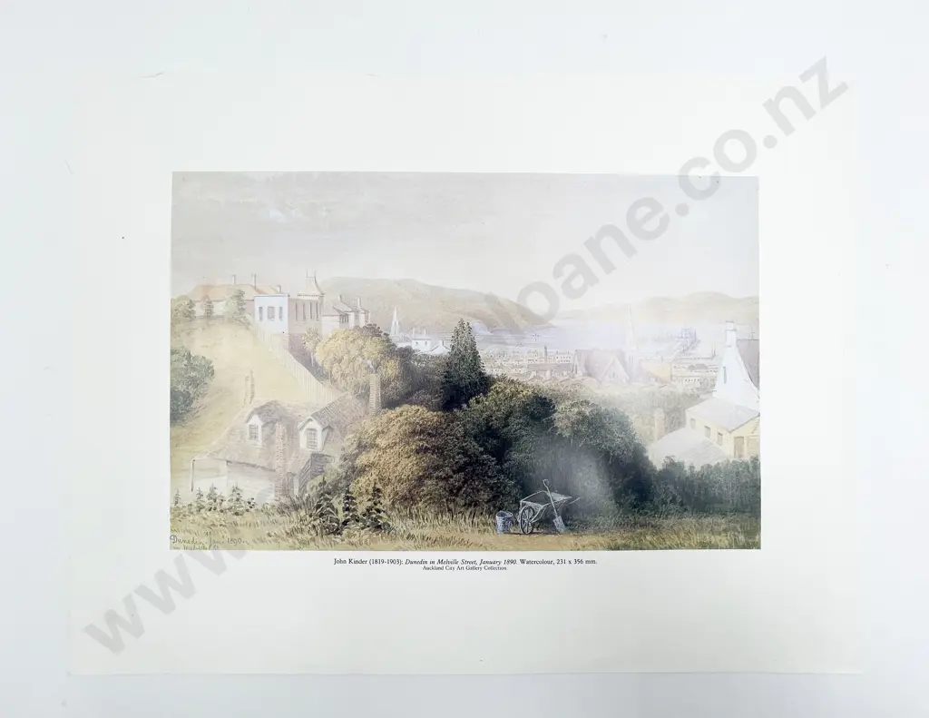 Three Folios of Alexander Turnbull Library Prints with Posters and Assorted Image 1++