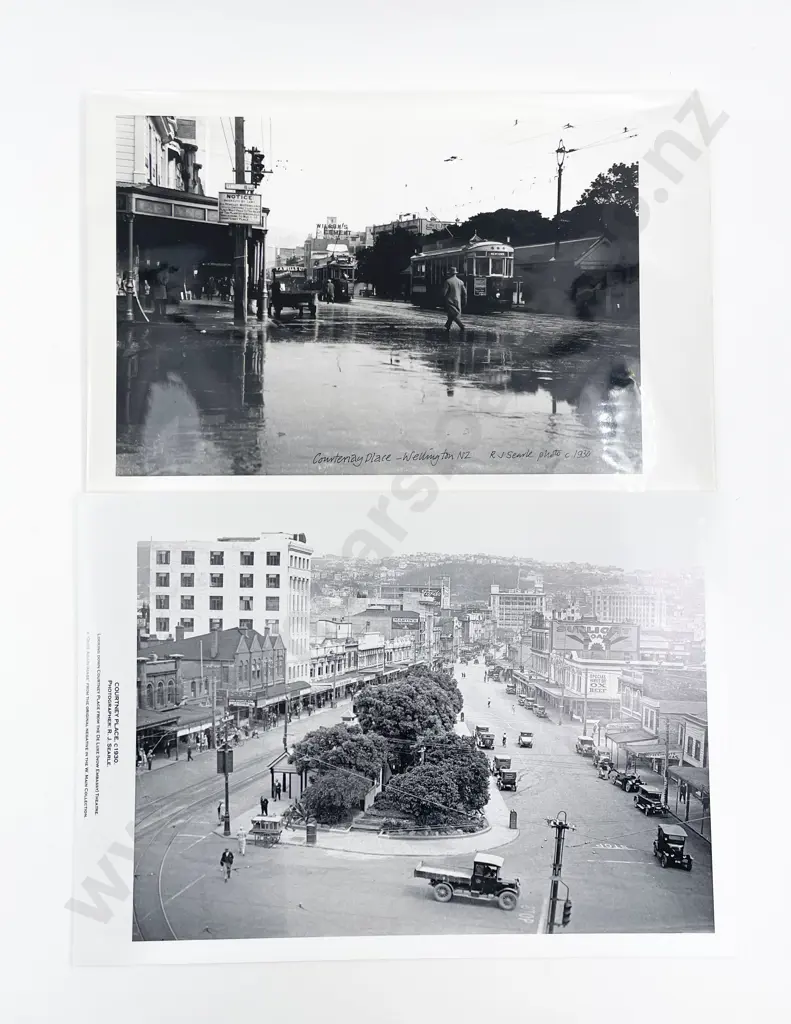 15 B/W Photographic Reproduced Prints incl Wellington Subjects and Works by Roland James Searle Image 1++