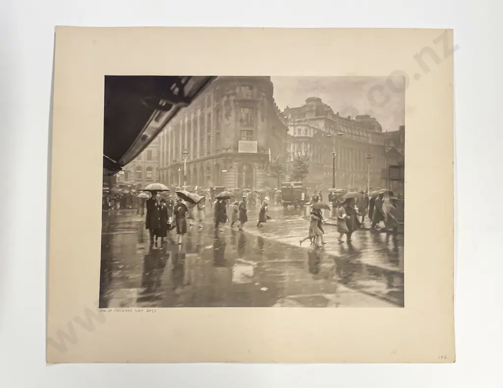 Collection Harry Moult Photographic Works on Board Circa 1920s Image 1++