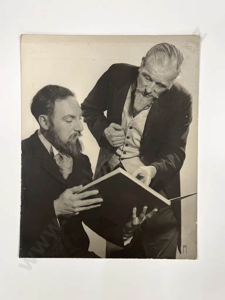 Collection W. Perry Theatrical Studio Portraits with Other Mixed Works Image 1++