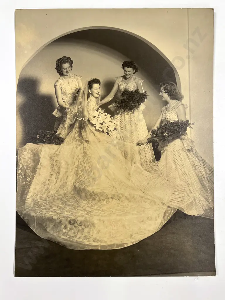 Collection W. Perry Studio Portraits Including Bridal Image 1++