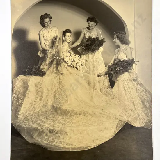 Collection W. Perry Studio Portraits Including Bridal