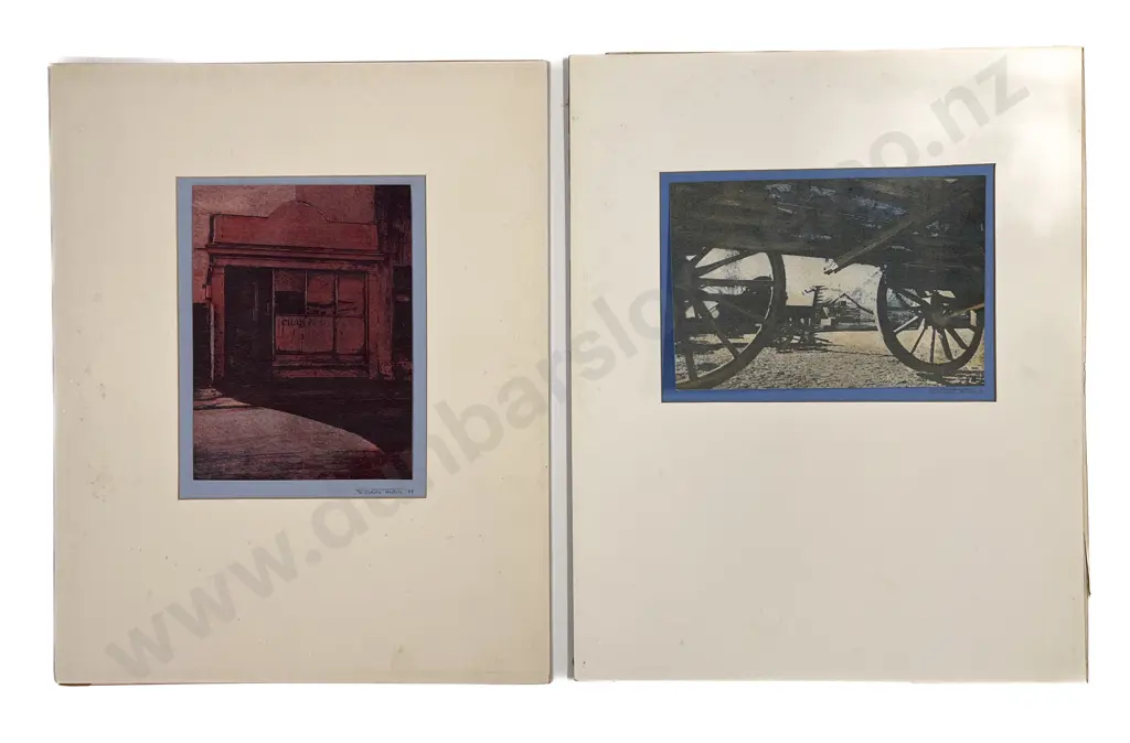 Four William Main C1981 Mounted Photographic Works Image 1++