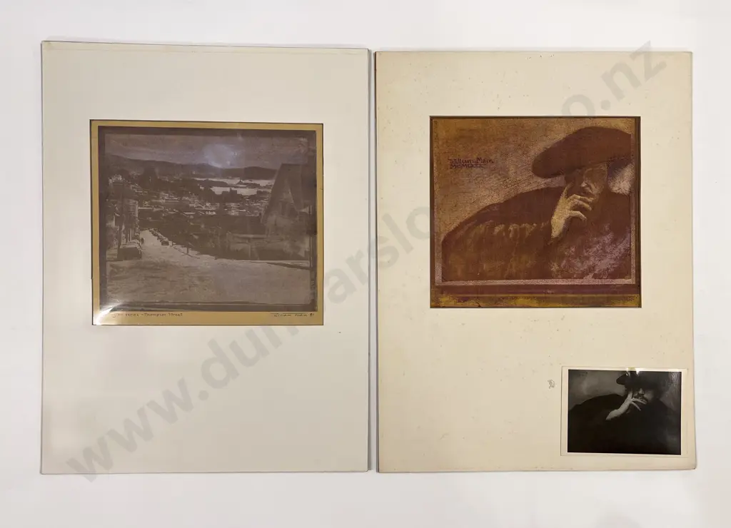 Four William Main C1981 mounted Photographic Works Image 1++