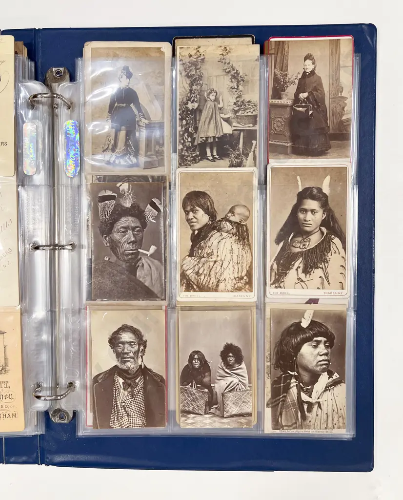 Collection of Mainly NZ Colonial Studio Portrait Photographs Image 1++