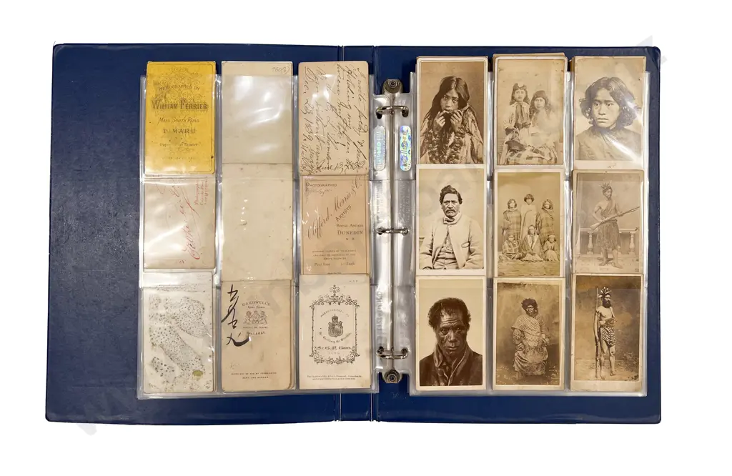 Collection of Mainly NZ Colonial Studio Portrait Photographs Image 1++