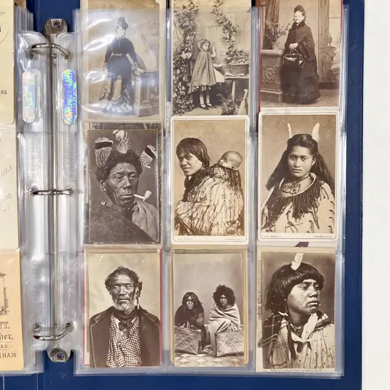 Collection of Mainly NZ Colonial Studio Portrait Photographs