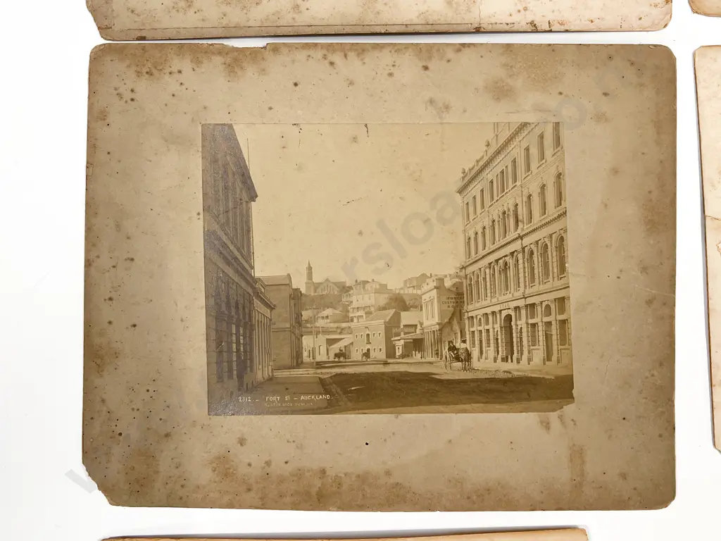 Nine Period Burton Bros Town & Scenic Views Image 1++
