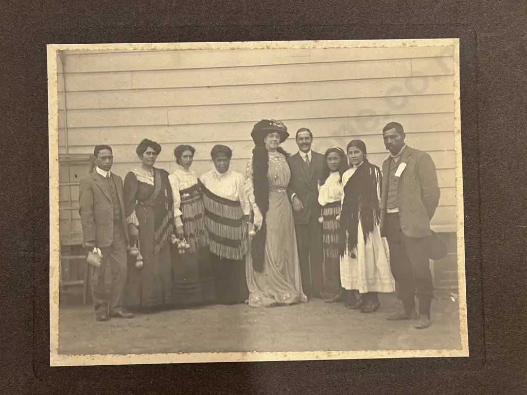 Early C20th Six Period B/W Maori Subject Photographs Image 1++