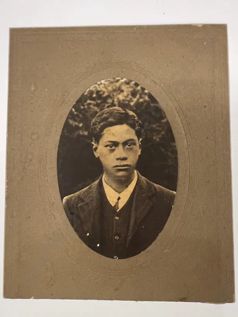 Early C20th Six Period B/W Maori Subject Photographs Image 1++