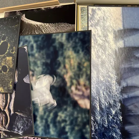 Twelve Large Board Mounted Colour Photographs by Haas