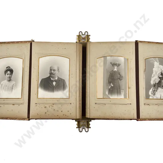 Late C19th Photo Album European Studio Portrait Photographs