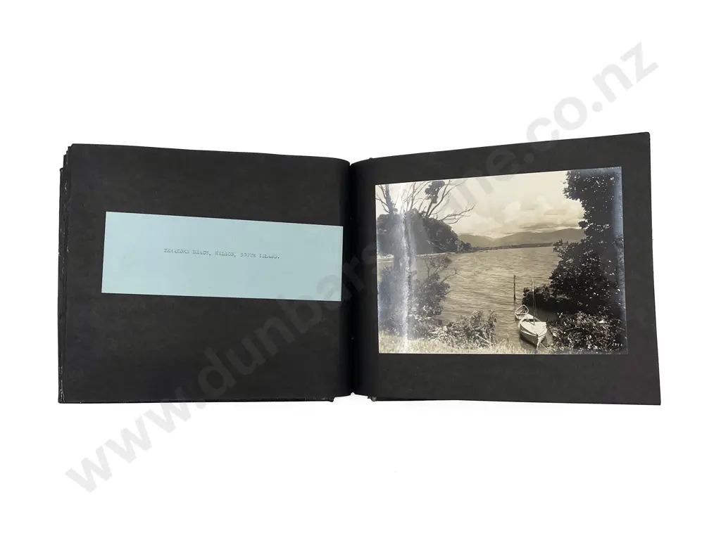 Early C20th Photo Album of NZ Tourist Scenes Image 1++