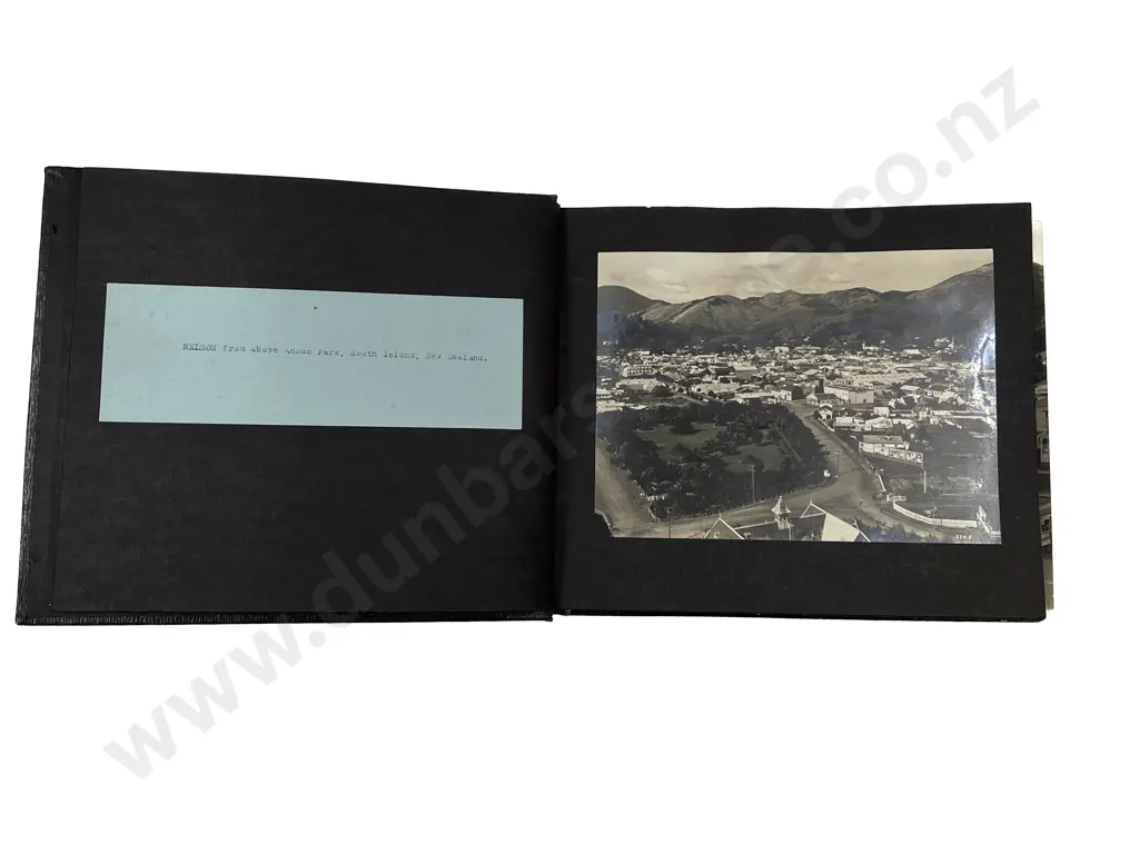 Early C20th Photo Album of NZ Tourist Scenes Image 1++