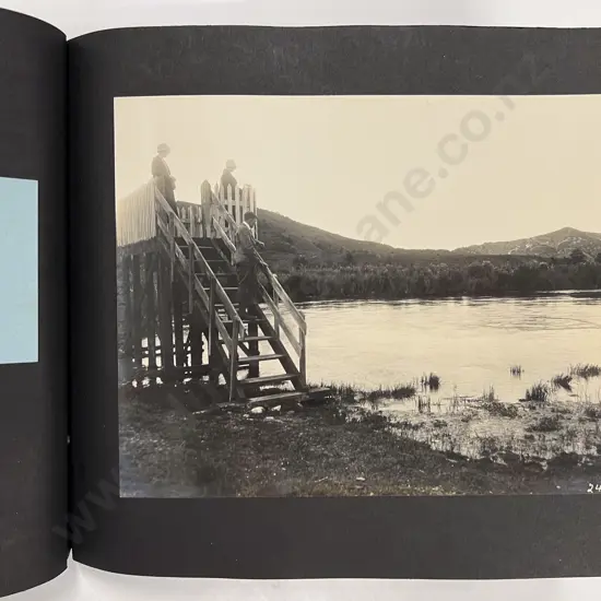 Early C20th Photo Album of NZ Tourist Scenes