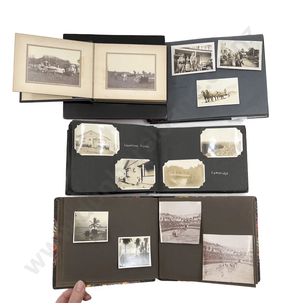 Collection of Four Various Period Personal Photographic Snap Shots Image 1++