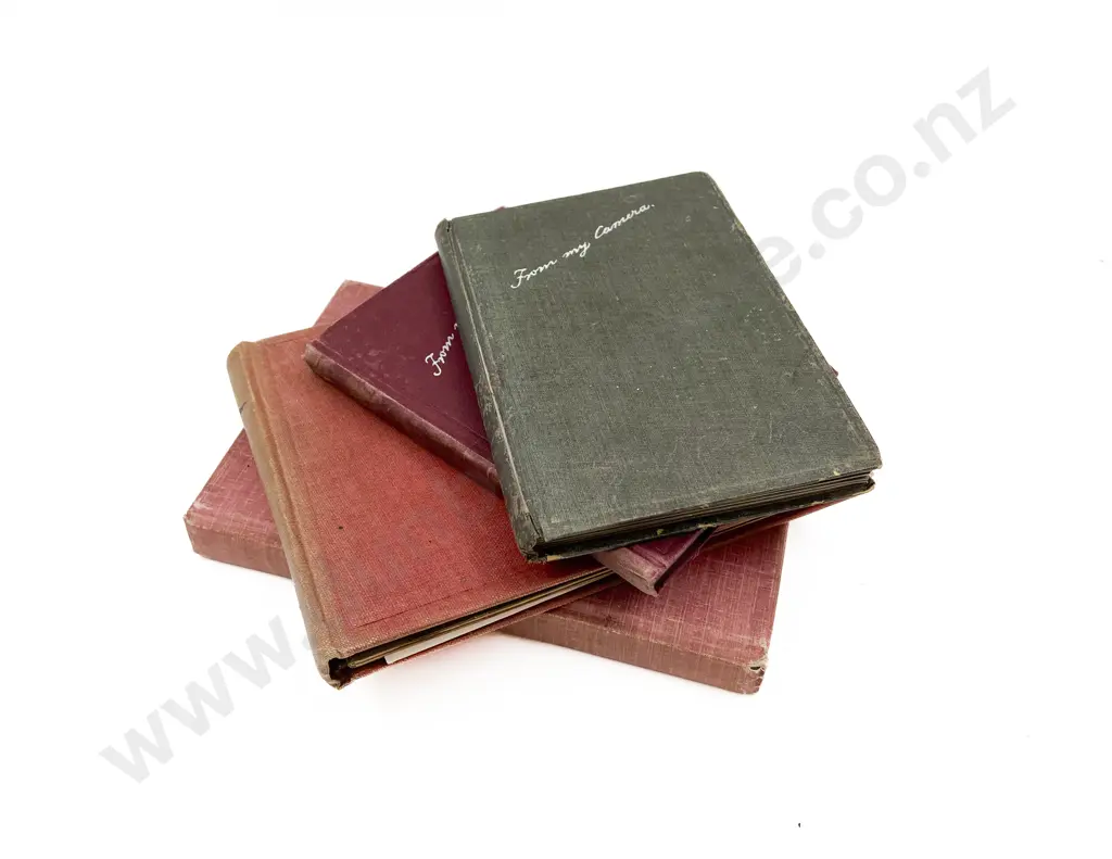 Four Various Period Snap Shot Photo Albums Image 1++